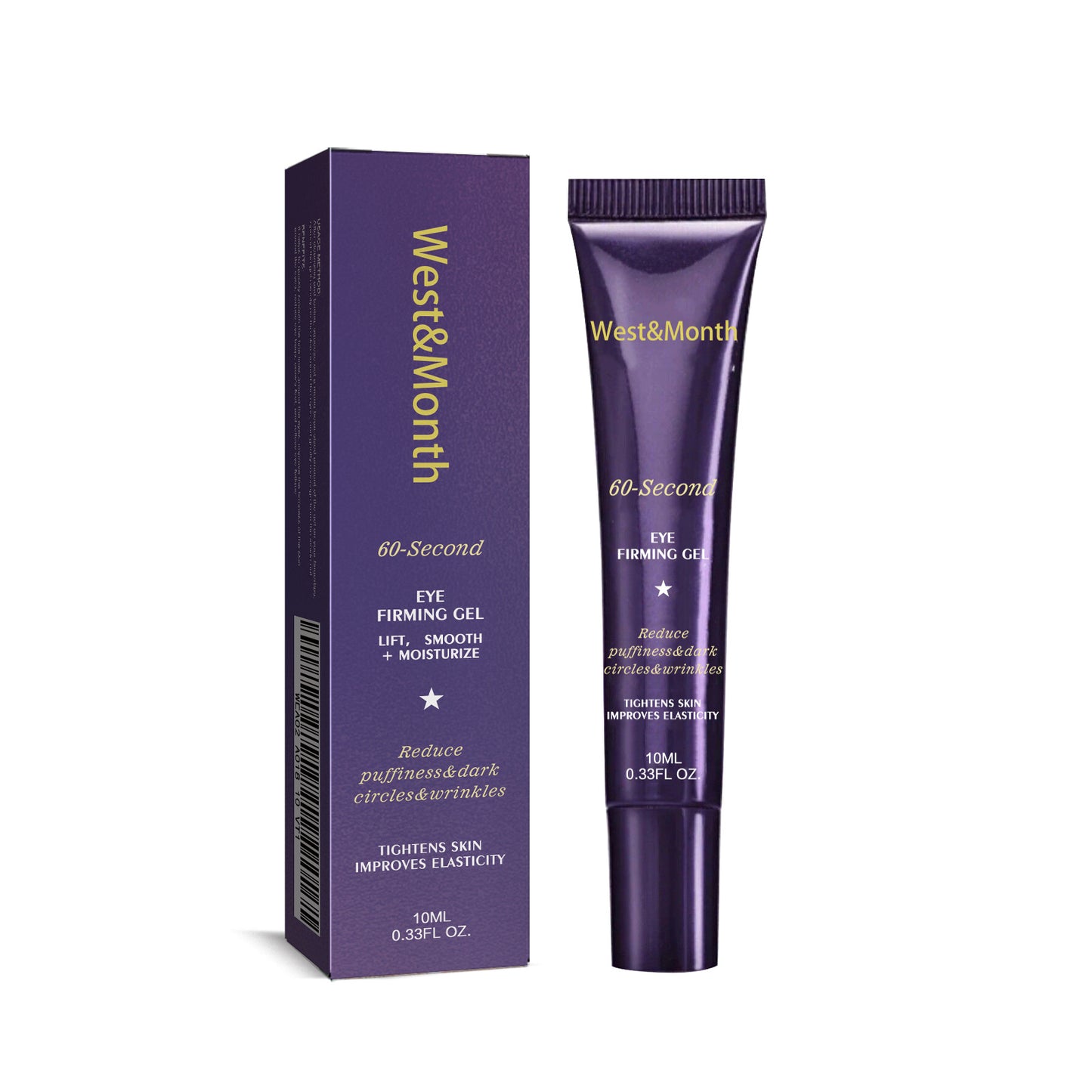 Gel reafirmante para ojos West&amp;Month: gel hidratante ligero para el contorno de ojos (10 ml)