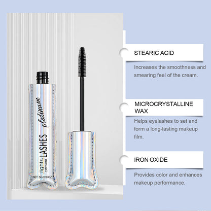 Máscara de pestañas voluminizadora Lights Lashes: realza los rizos, suaviza las pestañas y tiene un efecto lifting natural.