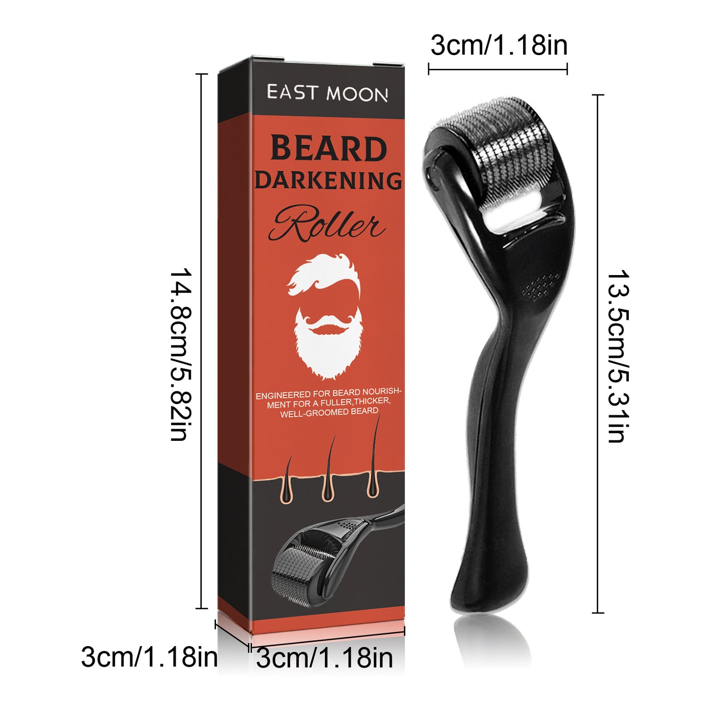 Beard Grooming Roller – Portable Beard Styling & Appearance Tool