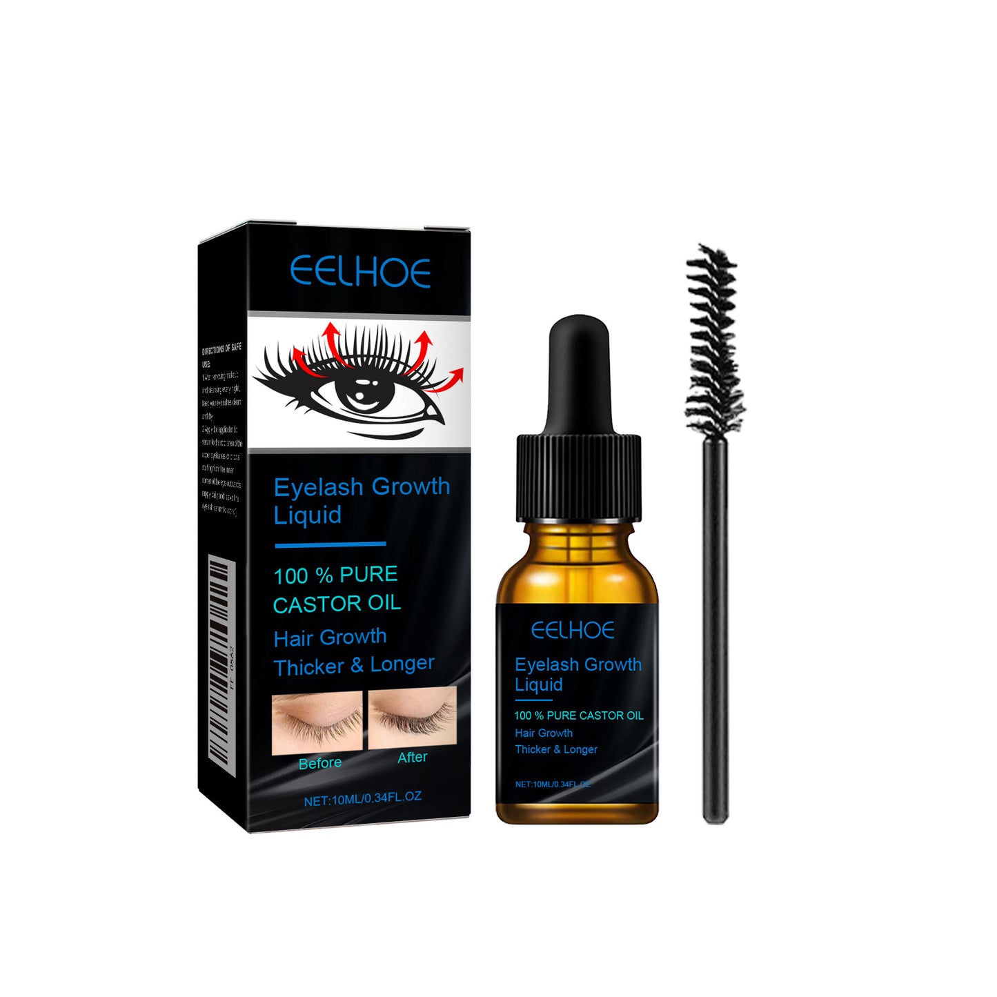 EELHOE Lash Care Serum – Castor Oil Eyelash Conditioning Liquid
