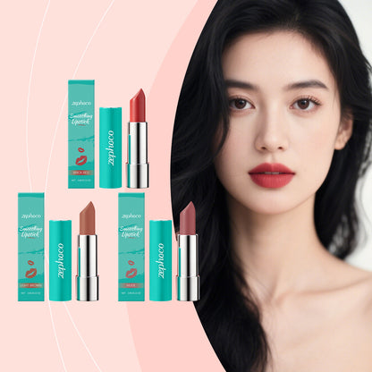 Zephoco Smoothing Lipstick – Glossy Finish & Comfortable Wear