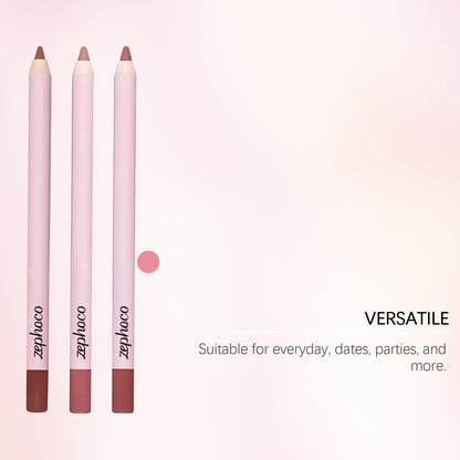 Zephoco Precision Lip Liner – Slim Pencil for Defined & Natural Lip Looks