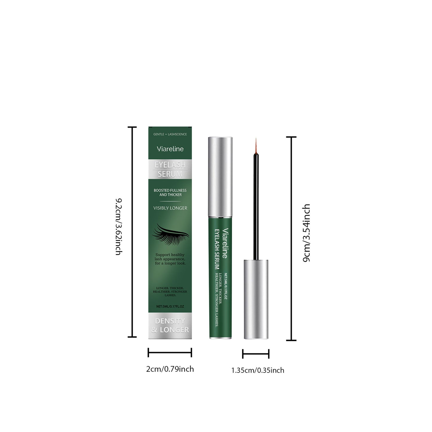 Viralette Eyelash Serum – Lightweight Moisturizing Lash Care Formula 7ml