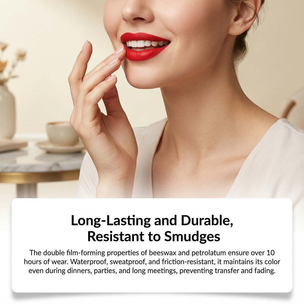 Rouge à lèvres mat Zephoco – Couleur mate douce longue tenue