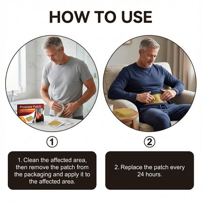 South Moon Prostate Care Warming Patch – Gentle Comfort Support • Daily Wellness贴片护理（10pcs）
