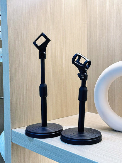Support de microphone de table réglable – Support de micro flexible pour le streaming, le podcast et le chant