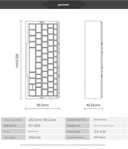 BOW Foldable Bluetooth Keyboard – Portable Keyboard for Tablets & Smartphones