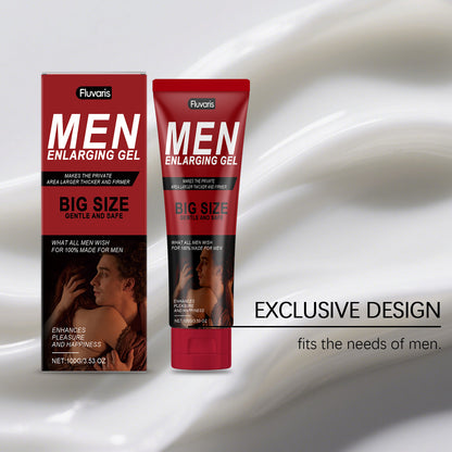 Fluvaris Mens Intimate Care Gel Lightweight Hydrating Body Care 100g