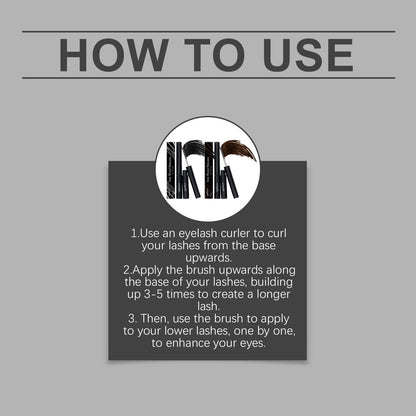 Iron Wand Mascara – Lightweight Long-Lasting Curl & Smudge-Proof Lash Formula