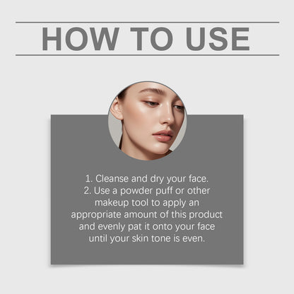 Zephoco Concealer Foundation Balm – Lightweight Coverage Makeup Compact