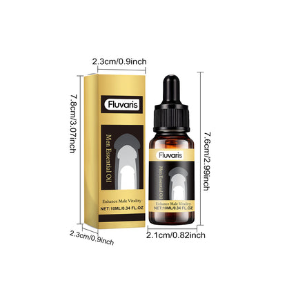 Fluvaris Men’s Essence Oil | Lightweight Hydrating Intimate Skin Care | 10ml