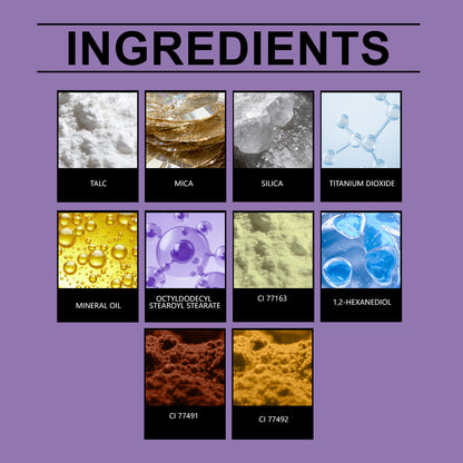 Zephoco Loose Baking & Setting Powder – Soft Focus Makeup Finish for Natural Coverage