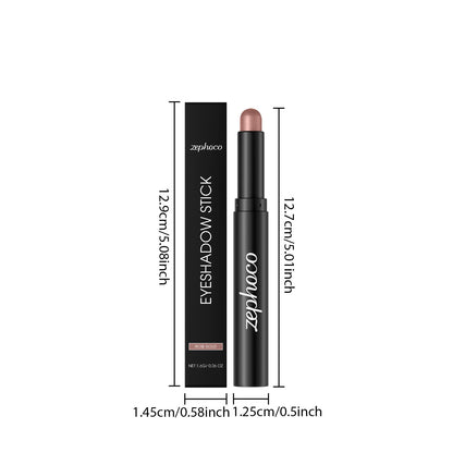 Zephoco Waterproof Eyeshadow Stick – Long-Lasting Shine, Smooth Application & Eye-Enhancing Effect
