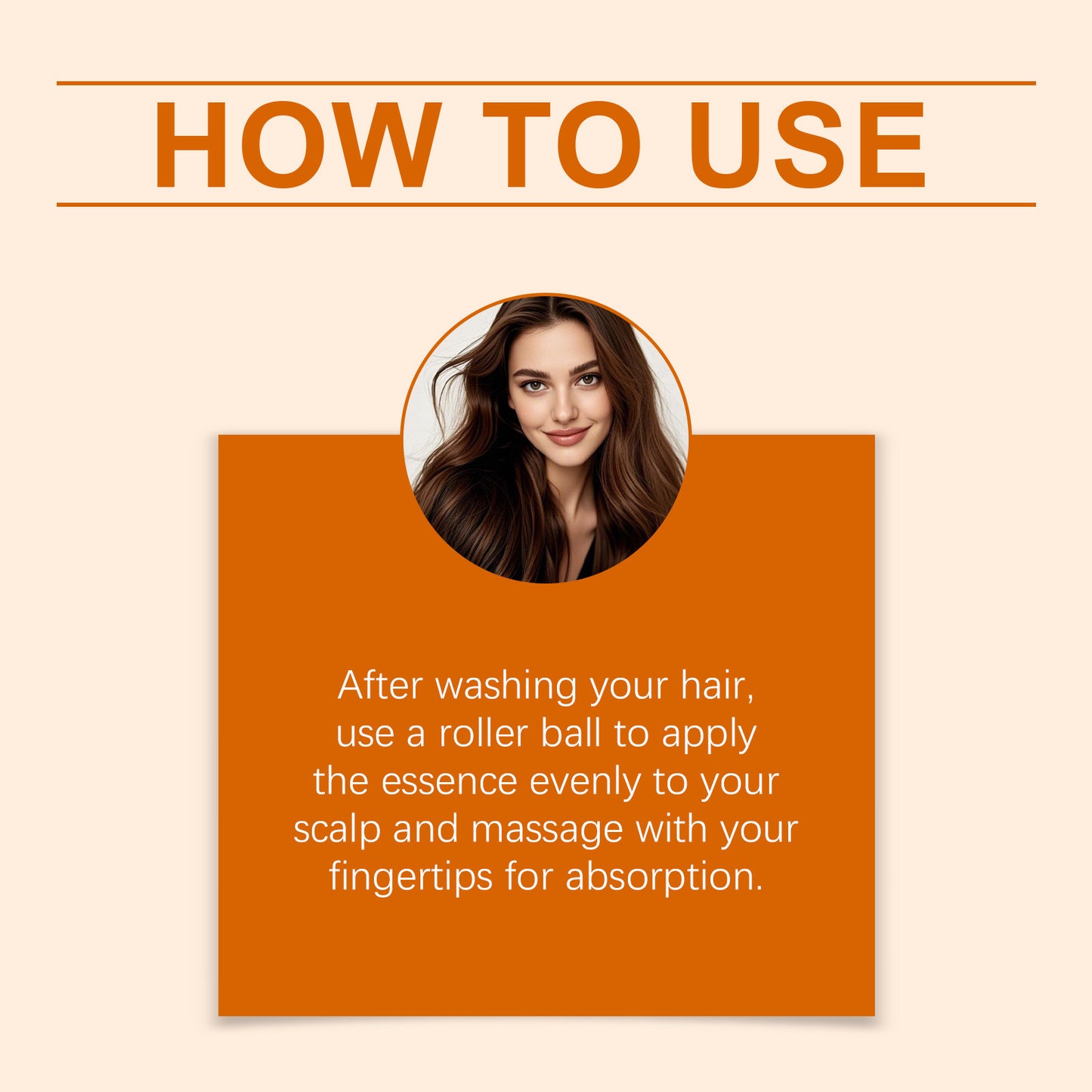 Sérum volumisant pour cheveux Hoegoa – Pénétration rapide, sans rinçage, convient à tous les types de cheveux 20 ml