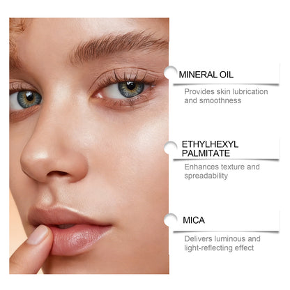 Zephoco Concentrated Liquid Highlighter – Light Brown / Light Gold / Light Pink Glow Drops