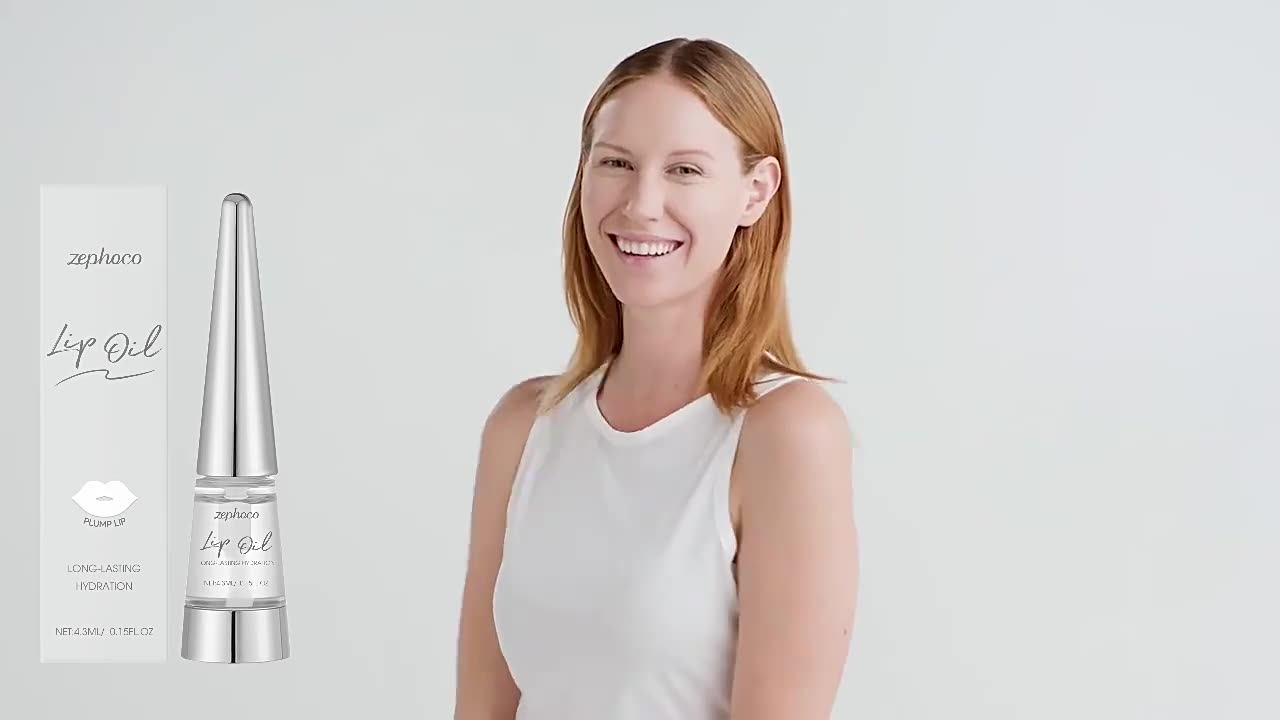 Zephoco Long-Lasting Hydrating Lip Oil – Nourishing & Soft Finish