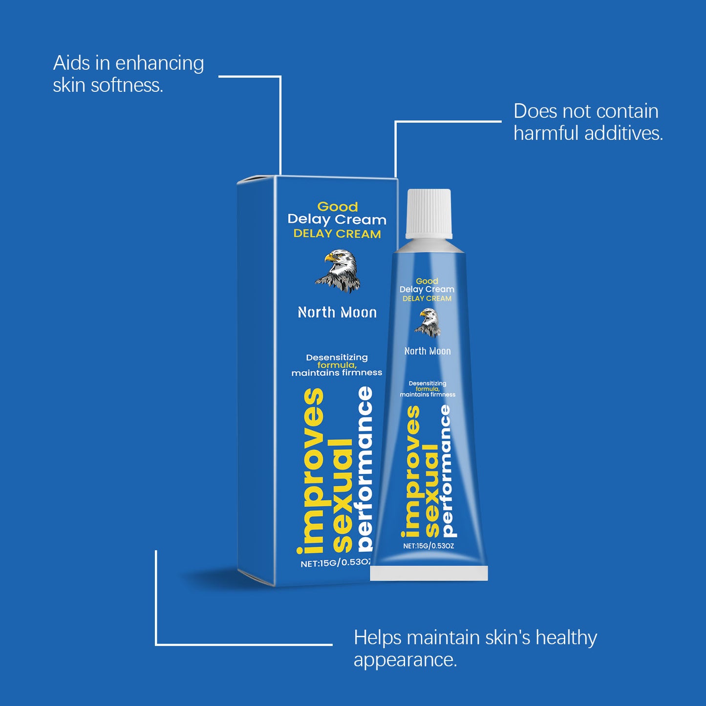 Fluvaris Men’s Intimate Care Cream – Lightweight Soothing Body Cream for Daily Comfort (15g)