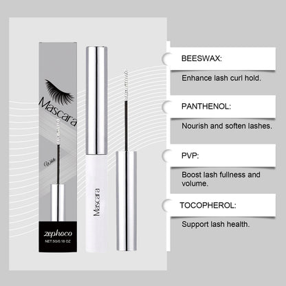 Zephoco Curl Hold Mascara – Long-Lasting Lift, Smooth Application, No Flaking