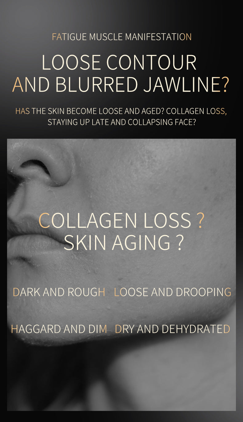 Smart Microcurrent Collagen Face Mask – Hydration & Firming Skincare Device