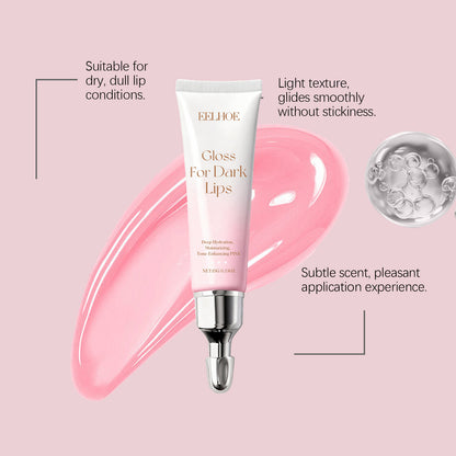 EELHOE Pink Lip Gloss – Lightweight, Moisturizing & Smooth-Glide Formula (15g)