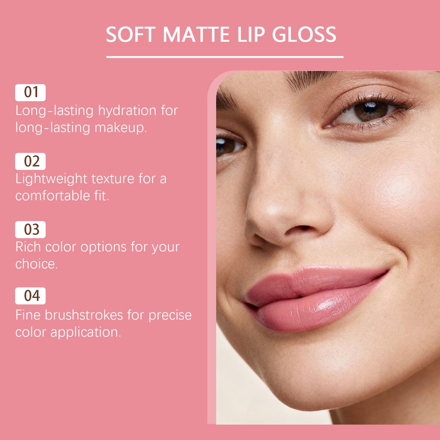 Zephoco Velvet Liquid Lipstick – Long-Lasting & Comfortable Wear