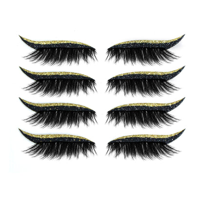 7-Color Multi-Style False Eyelashes Set – Soft, Lightweight & Easy for Beginners