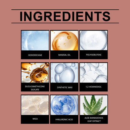 Sombra de ojos líquida Zephoco: secado rápido, suave y resistente a las manchas (varios tonos)