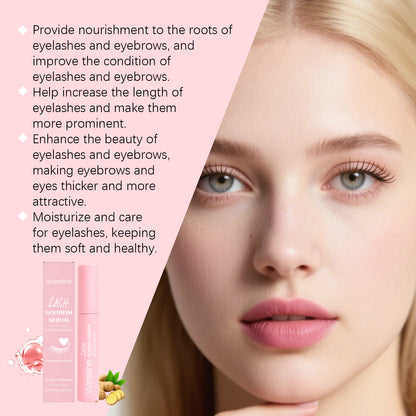 Suero nutritivo para pestañas Viareline: cuidado hidratante ligero para pestañas (3 ml)