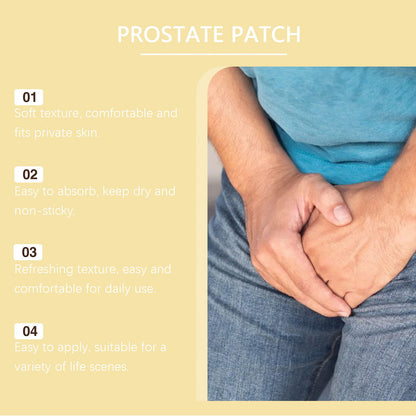 Patchs Laniska pour le soin de la prostate – Patchs chauffants doux pour le bien-être corporel et le confort quotidien (8 pièces)