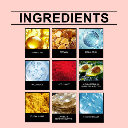 Zephoco Glazed Lip Gloss Stick – Moisturizing Shine for Defined, Smooth Lips