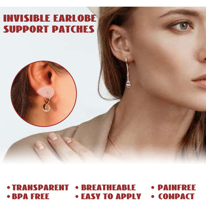EELHOE Invisible Earlobe Support Patches – Lightweight Earring Support Pads