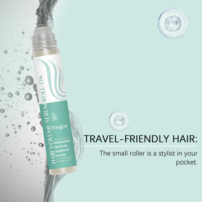 Sérum roll-on Hoegoa Hair Volume: hidratación ligera y cuidado diario del cuero cabelludo (28 ml)
