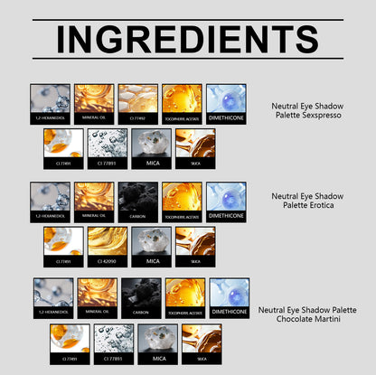 9-Color Nude Glam Eyeshadow Palette – Waterproof, Smooth & Long-Lasting Finish
