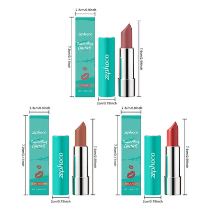 Zephoco Smoothing Lipstick – Glossy Finish & Comfortable Wear