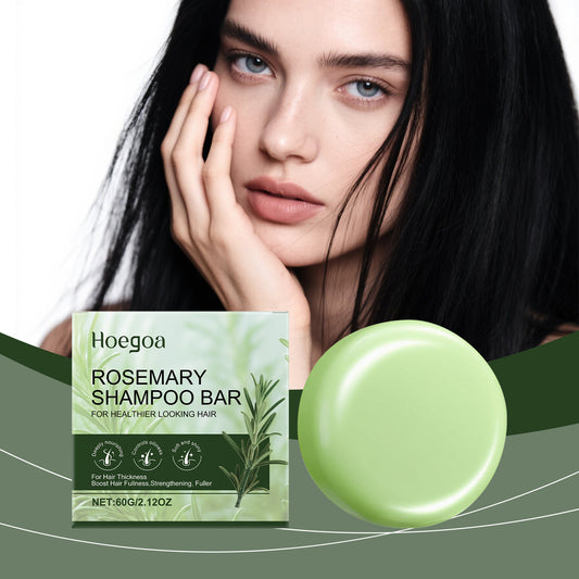 Hoegoa Rosemary Shampoo Bar – For Thicker, Healthier Looking Hair 60g