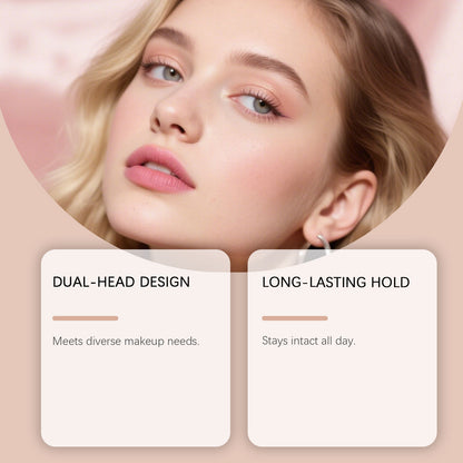 Delineador de ojos de doble punta Zephoco: delineador de precisión de doble punta