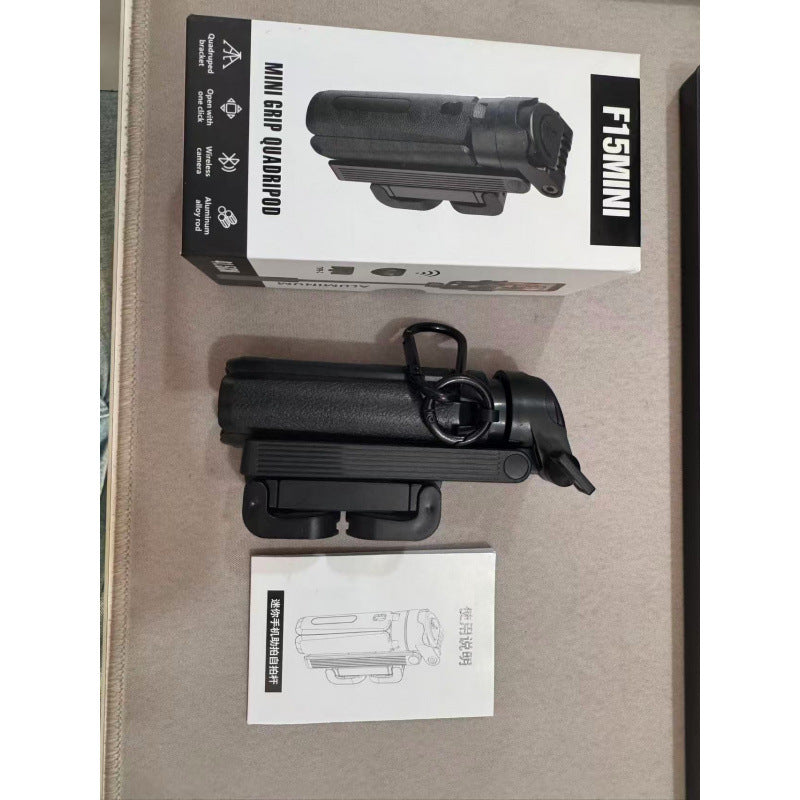 F15 Mini Bluetooth Selfie Stick – Pocket-Size Extendable Tripod for Travel & Live Streaming