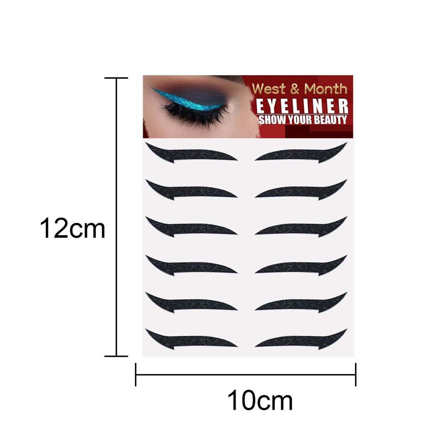 Self-Adhesive Eyeliner Stickers