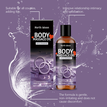 Fluvaris Body Massage Oil – Gentle Fragrance • Lightweight Hydrating • Daily Body Care (100ml)