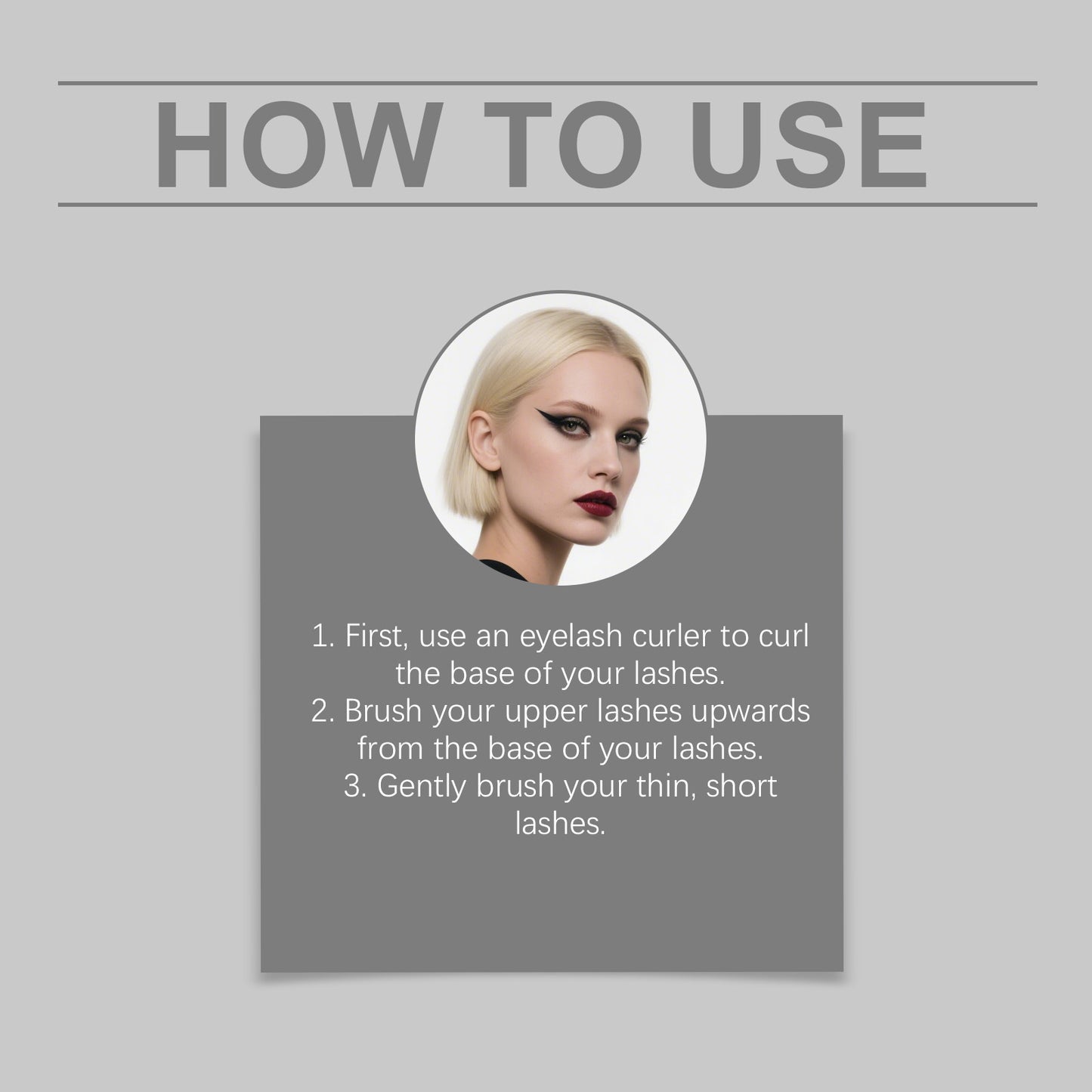 Base de mascara Zephoco Steel Tube – Base légère pour préparer et définir les cils