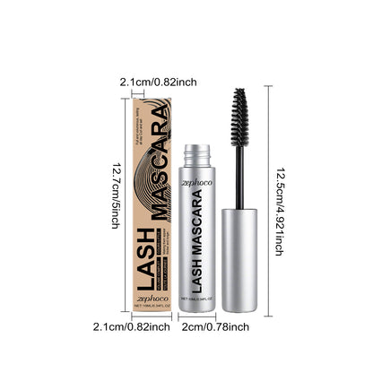 Zephoco Lash Mascara – Lengthening & Volumizing Waterproof Formula