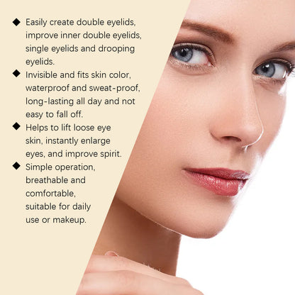 JAYSUING Invisible Eyelid Tape – Double Eyelid Lifter Strips (480pcs)