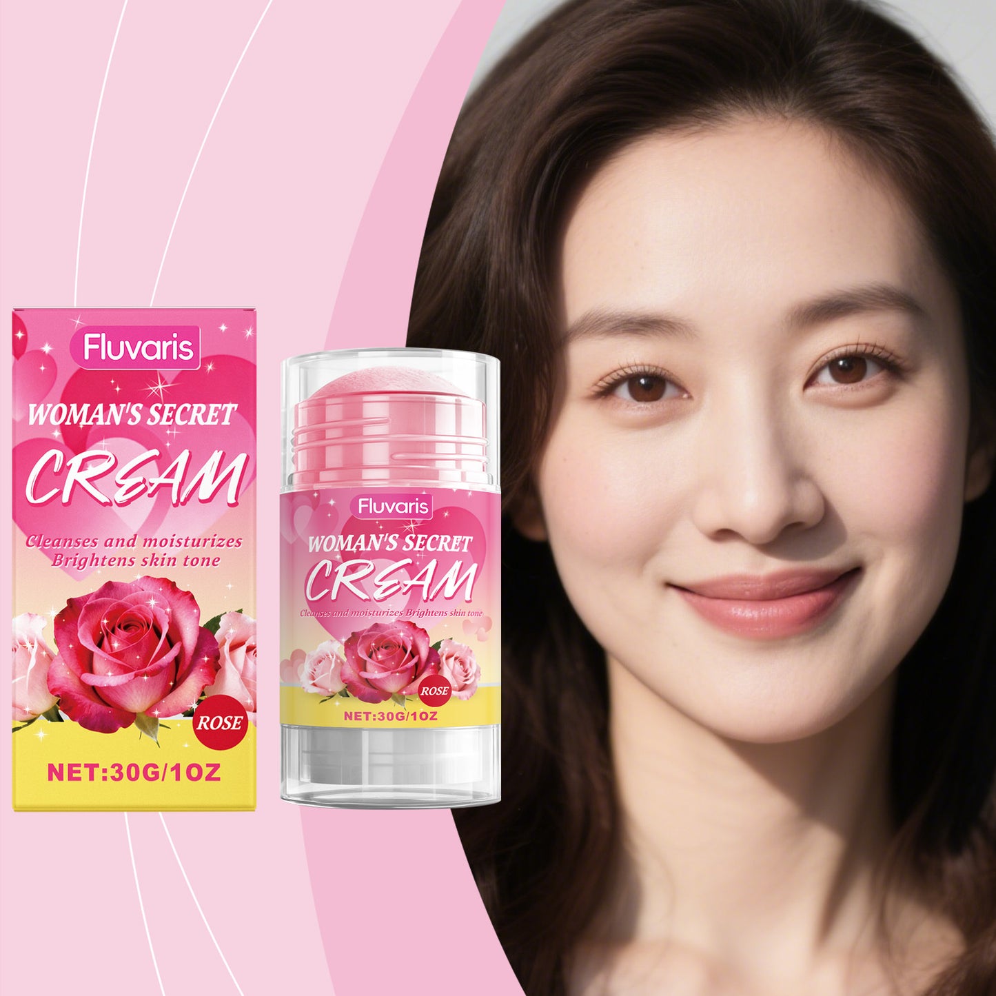 Fluvaris Women’s Secret Care Cream – Gentle Hydration & Daily Intimate Care • Lightweight Moisturizing Support (30g)