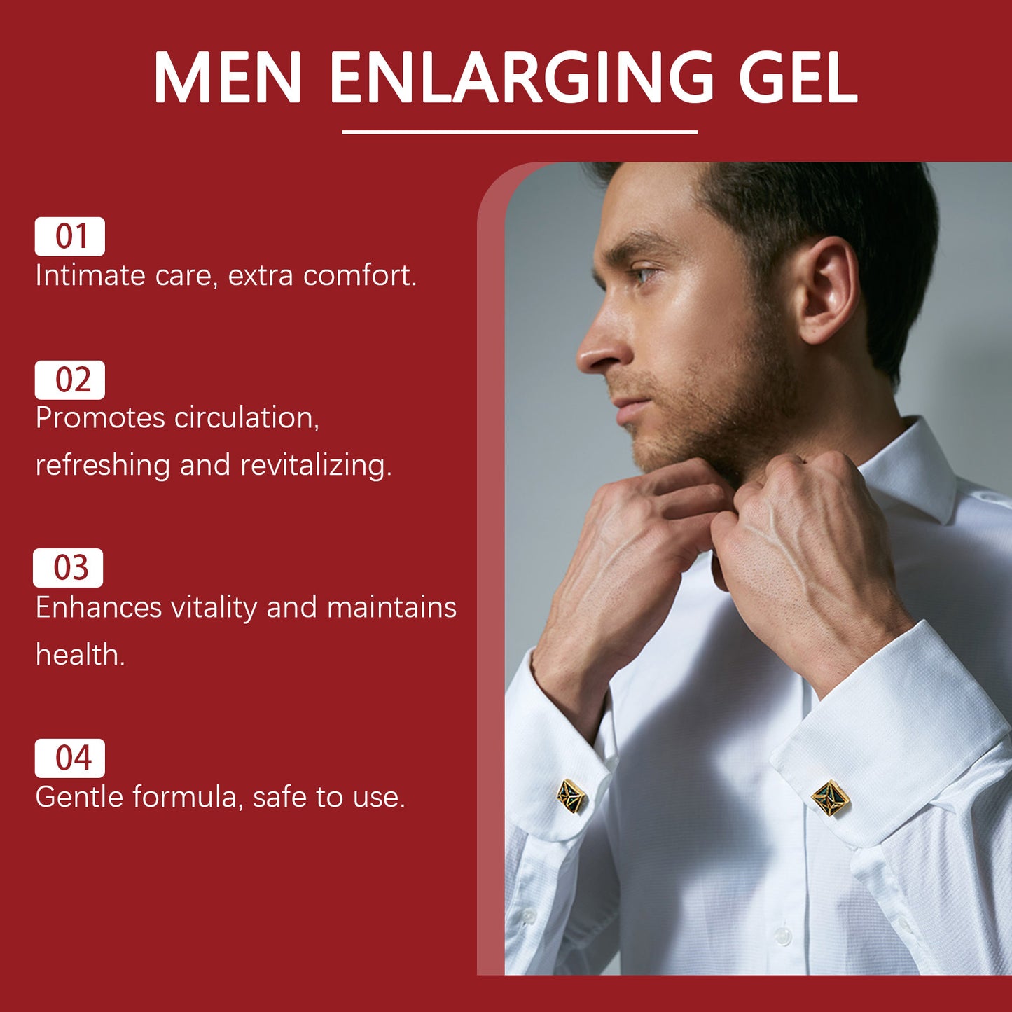 Fluvaris Mens Intimate Care Gel Lightweight Hydrating Body Care 100g