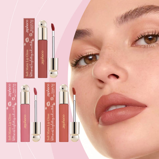 Zephoco Velvet Liquid Lipstick – Long-Lasting & Comfortable Wear