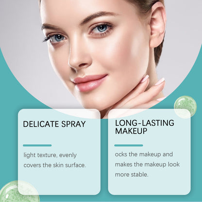 Spray fijador hidratante Zephoco: bruma ligera, refrescante e hidratante para el maquillaje