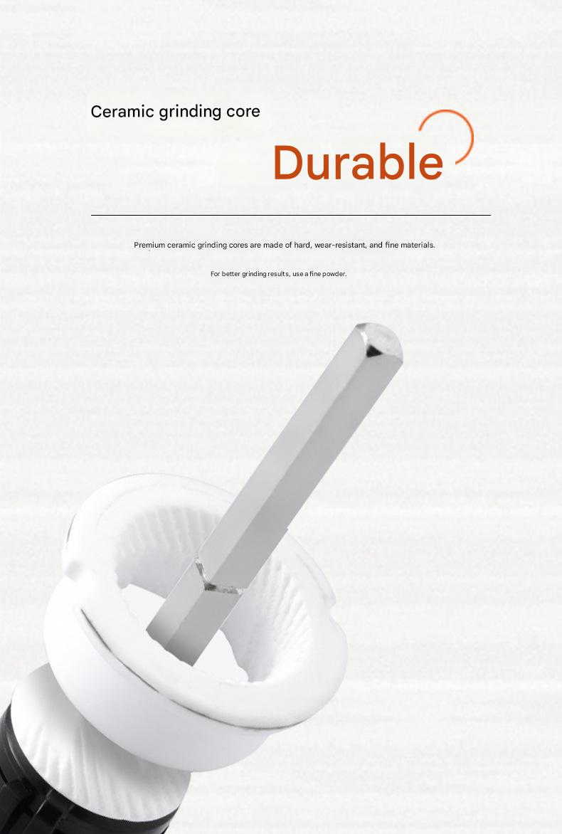 Electric Pepper Grinder – Rechargeable Stainless Steel Salt & Spice Mill with Adjustable Coarseness