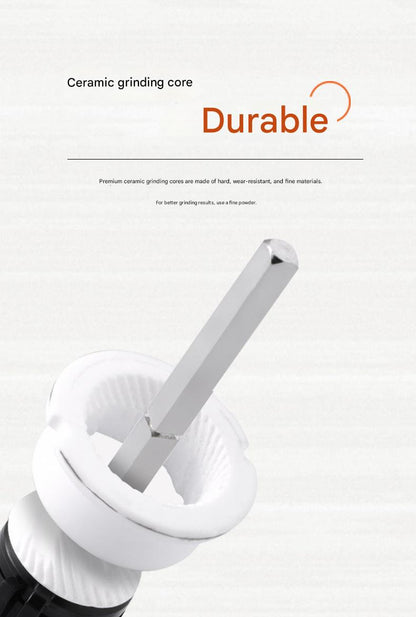 Electric Pepper Grinder – Rechargeable Stainless Steel Salt & Spice Mill with Adjustable Coarseness