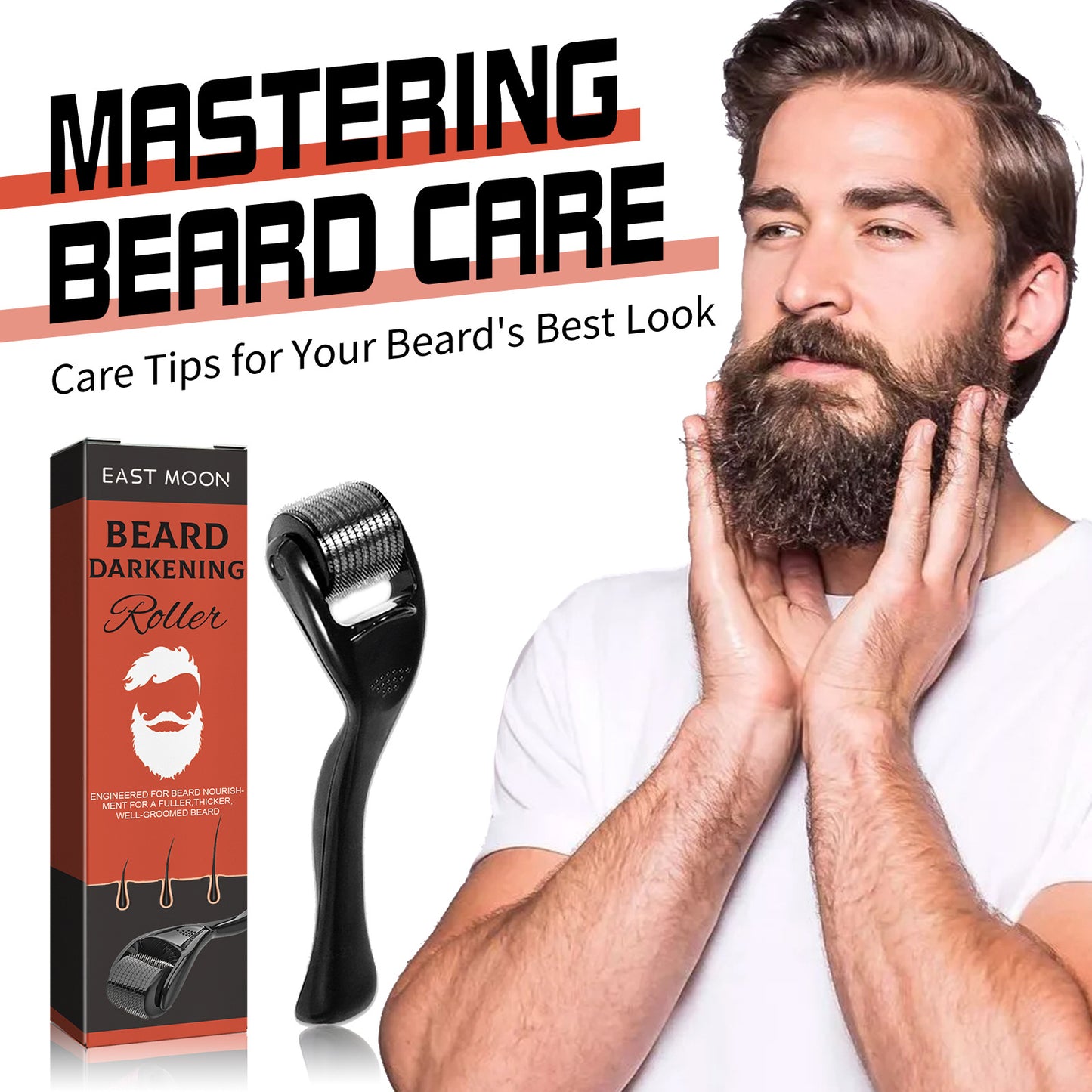 Beard Grooming Roller – Portable Beard Styling & Appearance Tool