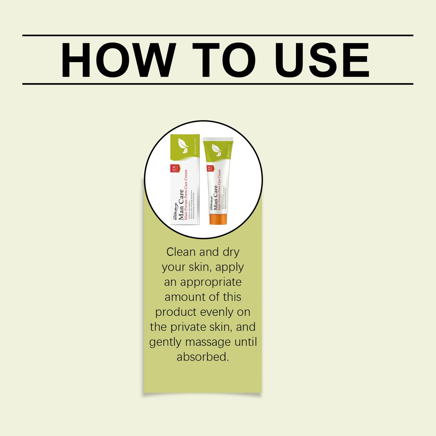 Fluvaris Men’s Intimate Care Cream – Lightweight Hydrating Skin Comfort Cream (50g)